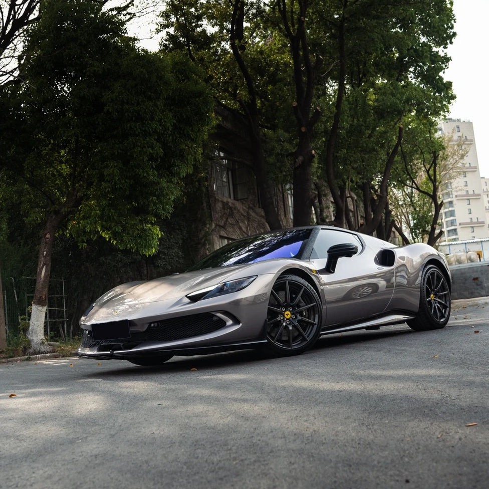 Glossy Metallic Tungsten Steel Grey_Dry Installation Colour PPF