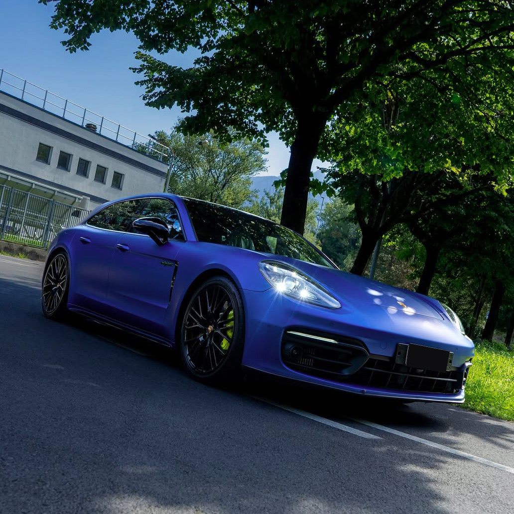 Satin Metallic Blue Berry_Dry Installation Colour PPF