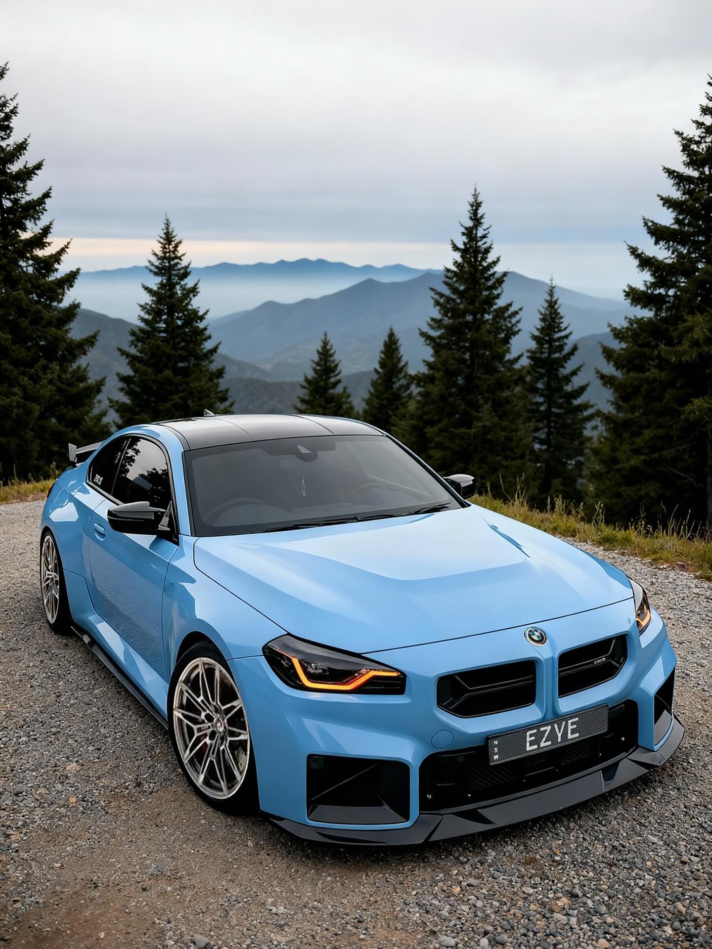 Zandvort Blue_Dry Installation Colour PPF