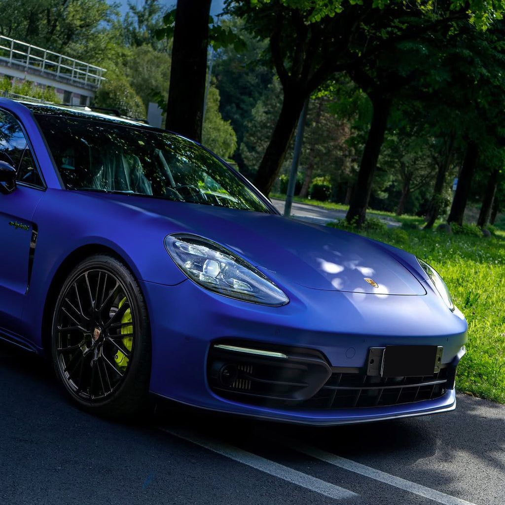 Satin Metallic Blue Berry_Dry Installation Colour PPF