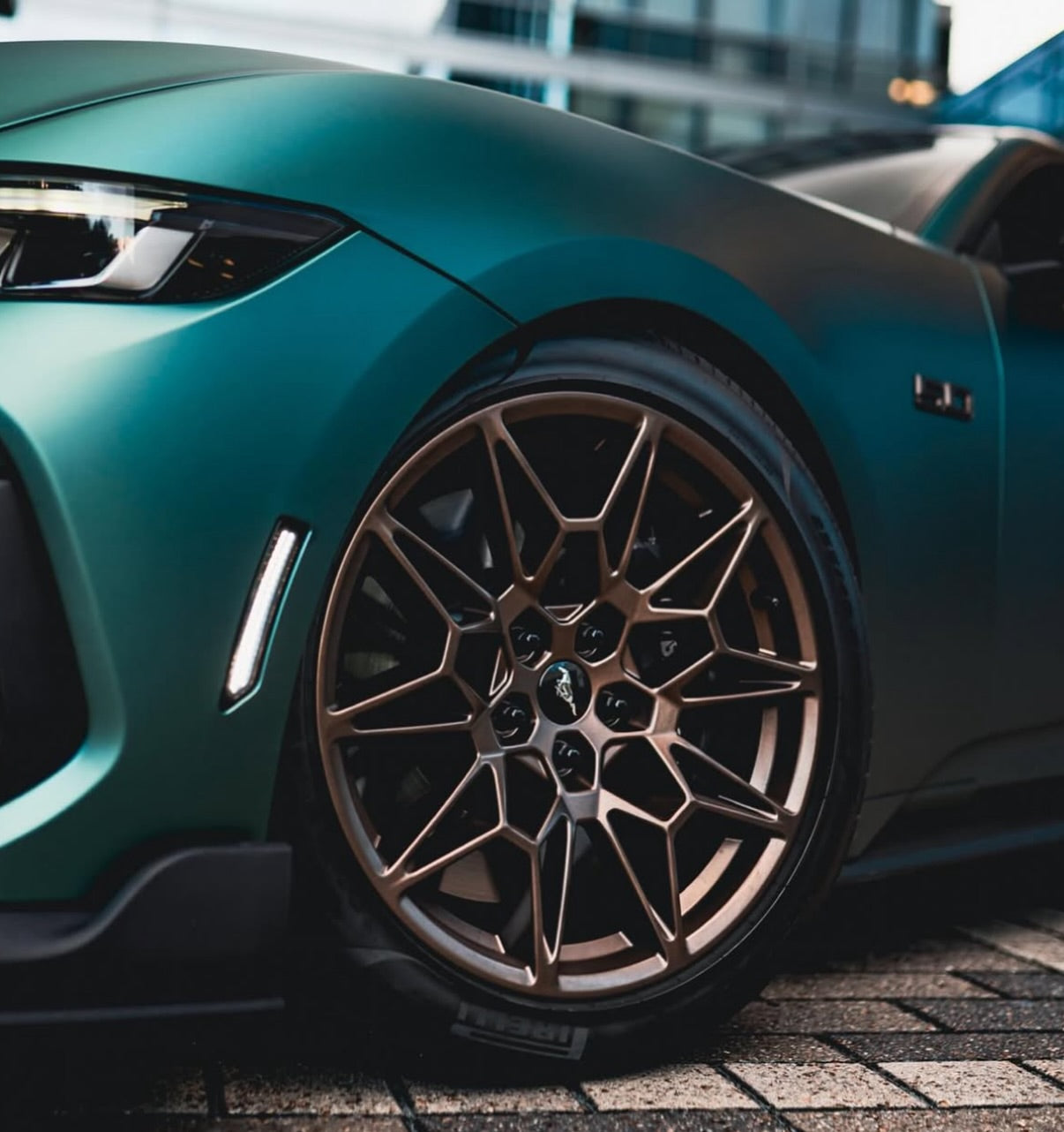 Satin Racing Green_Dry Installation Colour PPF