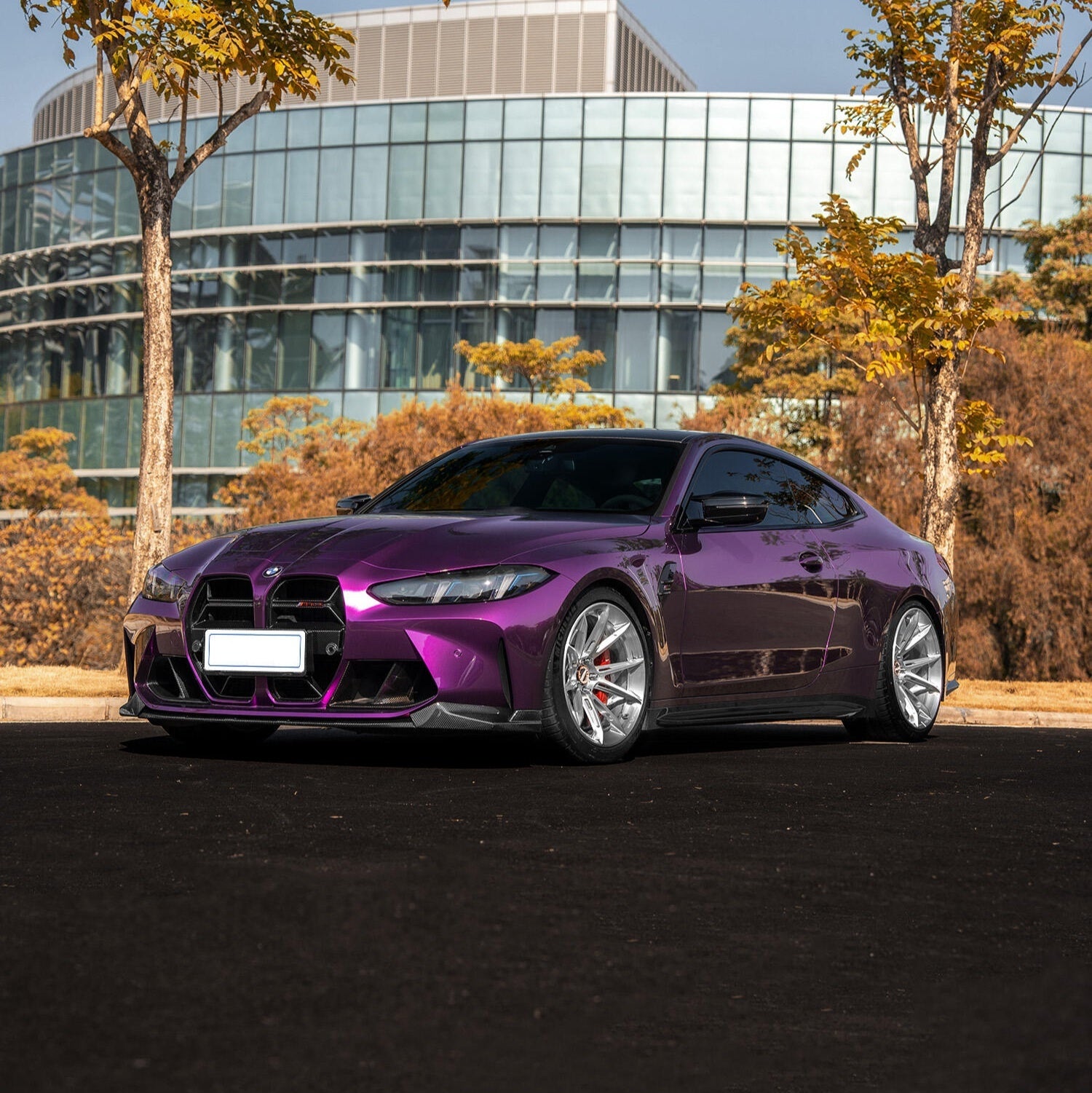 Pearl Grape Purple_Dry Installation Colour PPF