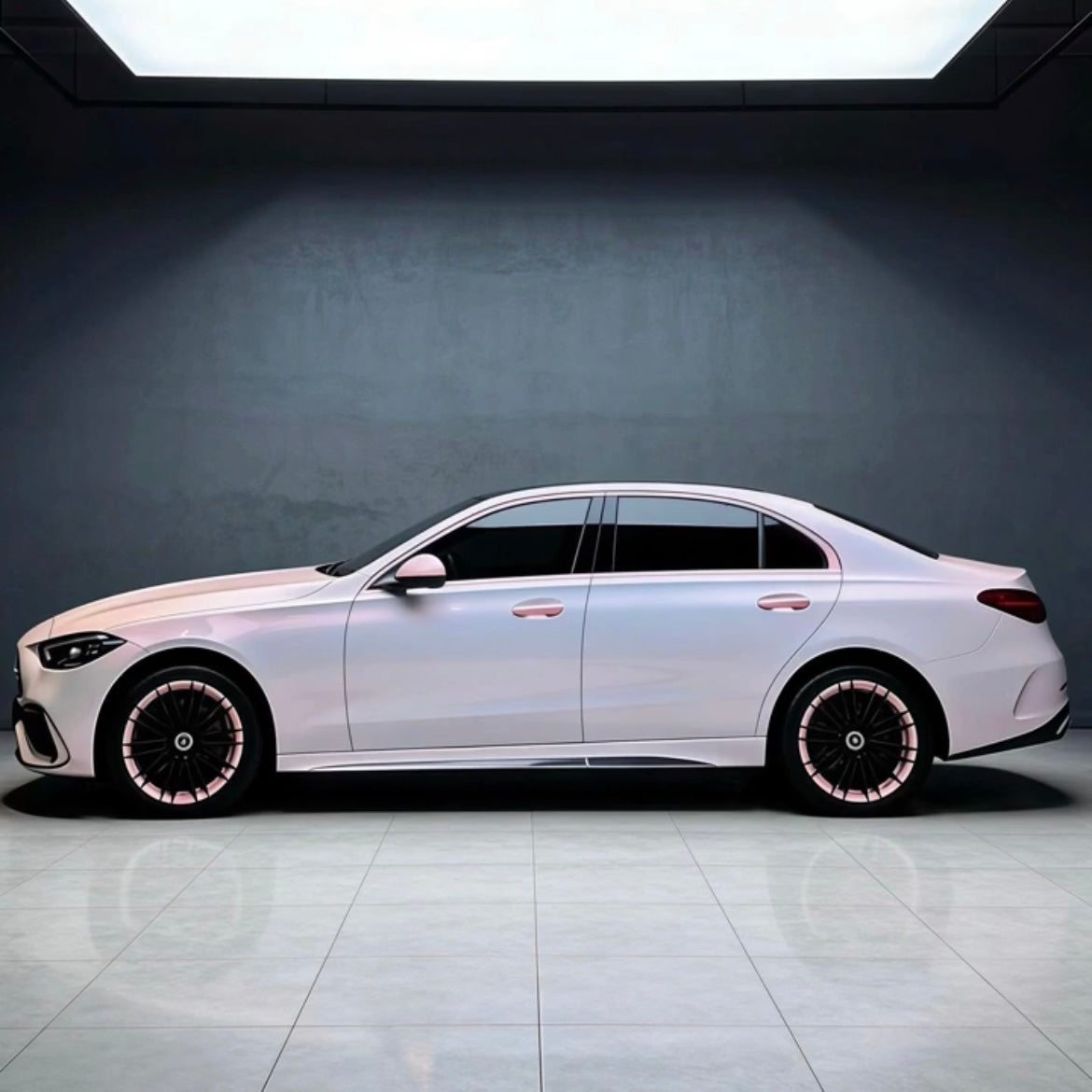 Dynamic Flower Pink_Dry Installation Colour PPF