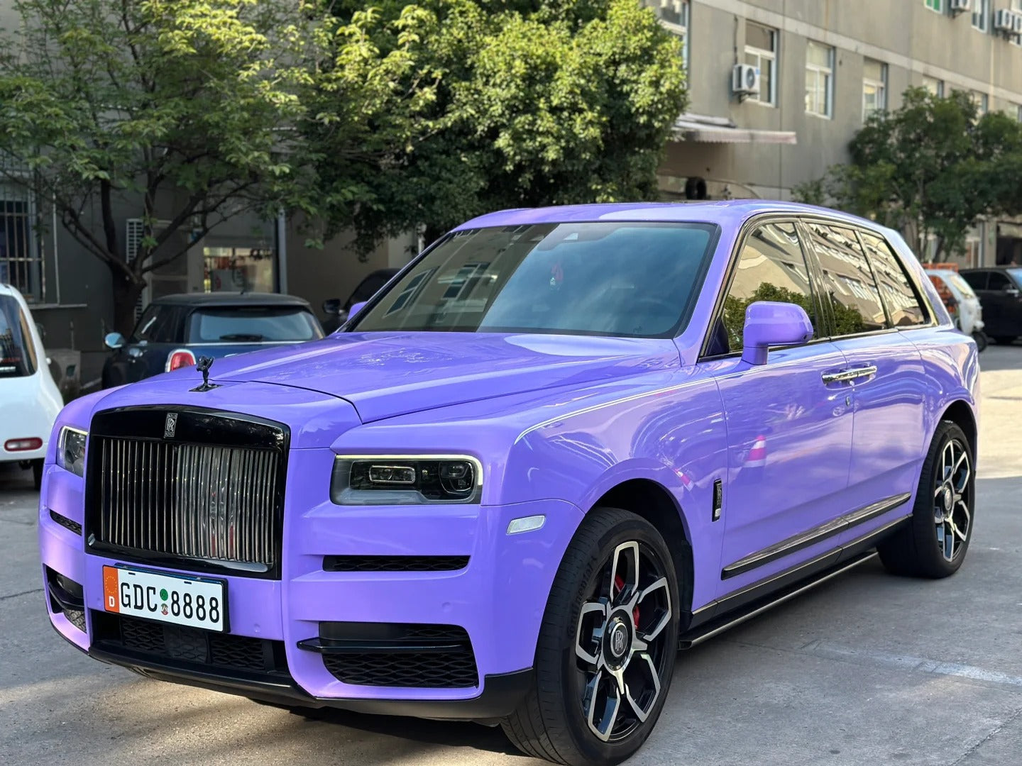 Glossy Lavender Purple_Dry Installation Clour PPF