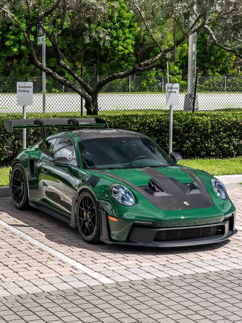 Racing Green_Dry Installation Colour PPF