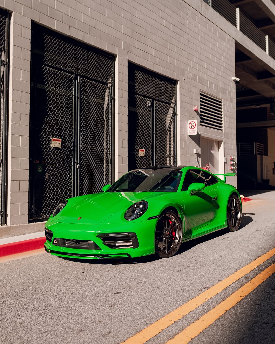 Python Green_Dry Installation Colour PPF