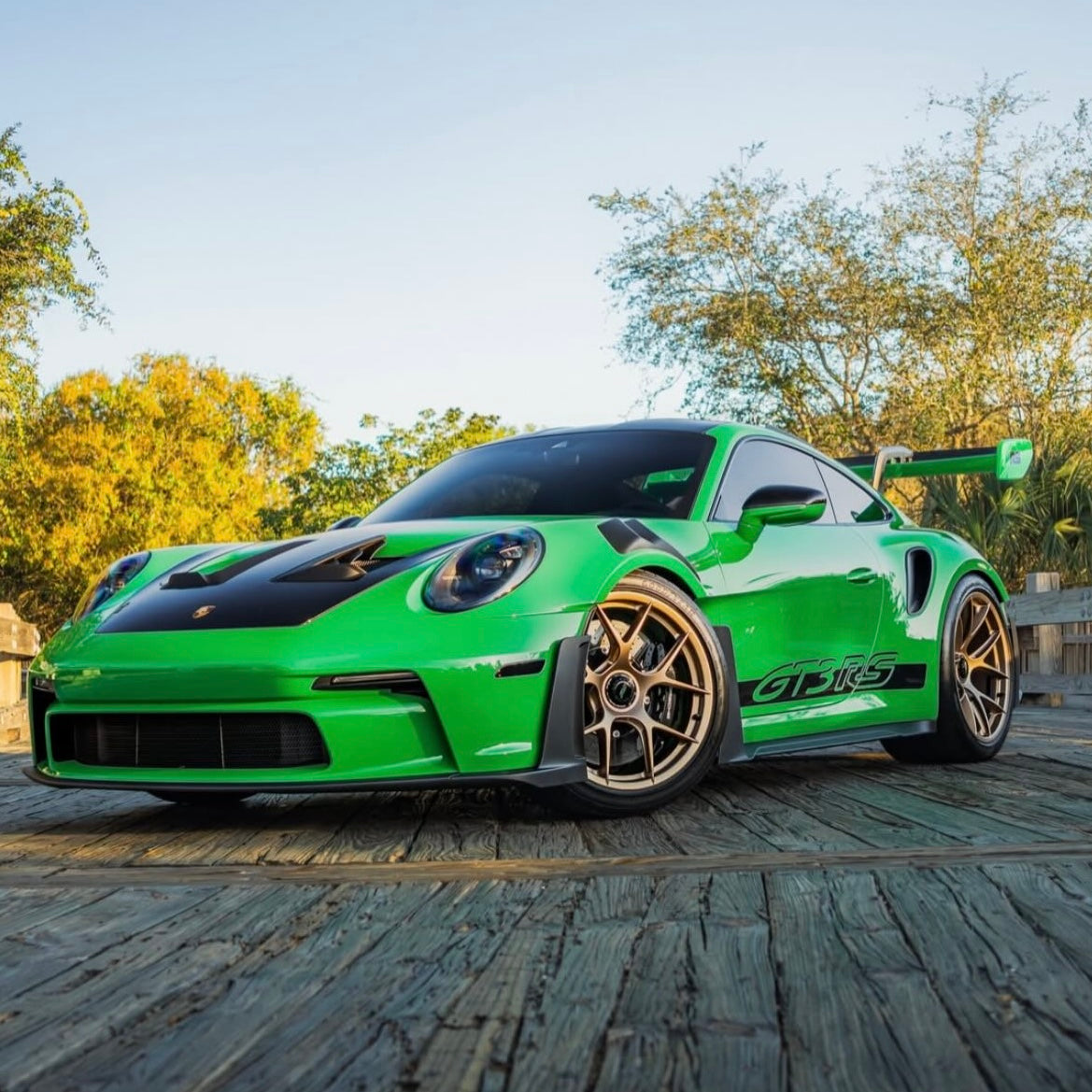 Lizard Green_Dry Installation Colour PPF