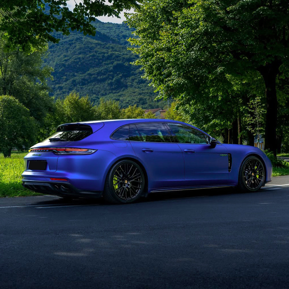 Satin Metallic Blue Berry_Dry Installation Colour PPF