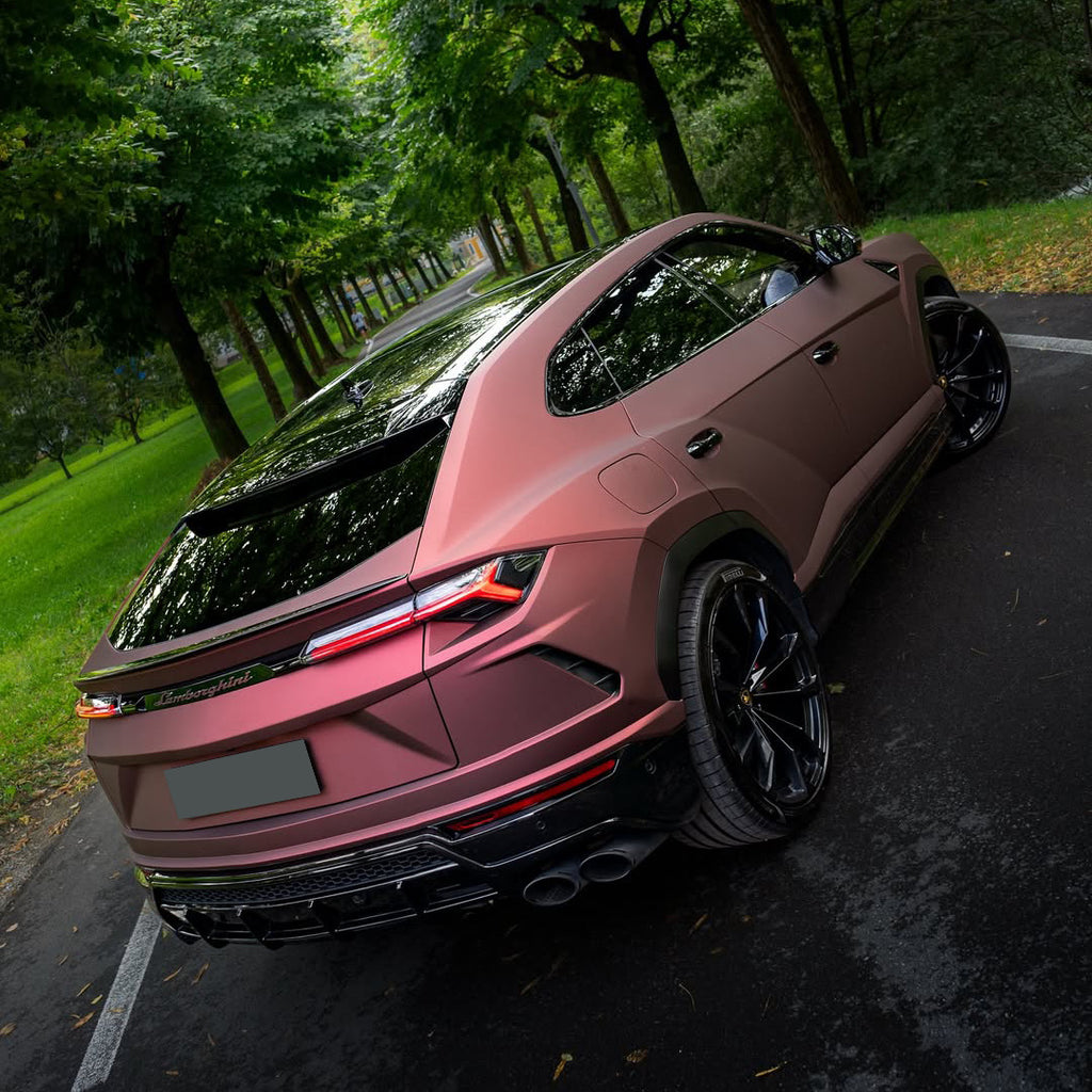 Satin Metallic Dragon Blood Red_Dry Installation Colour PPF