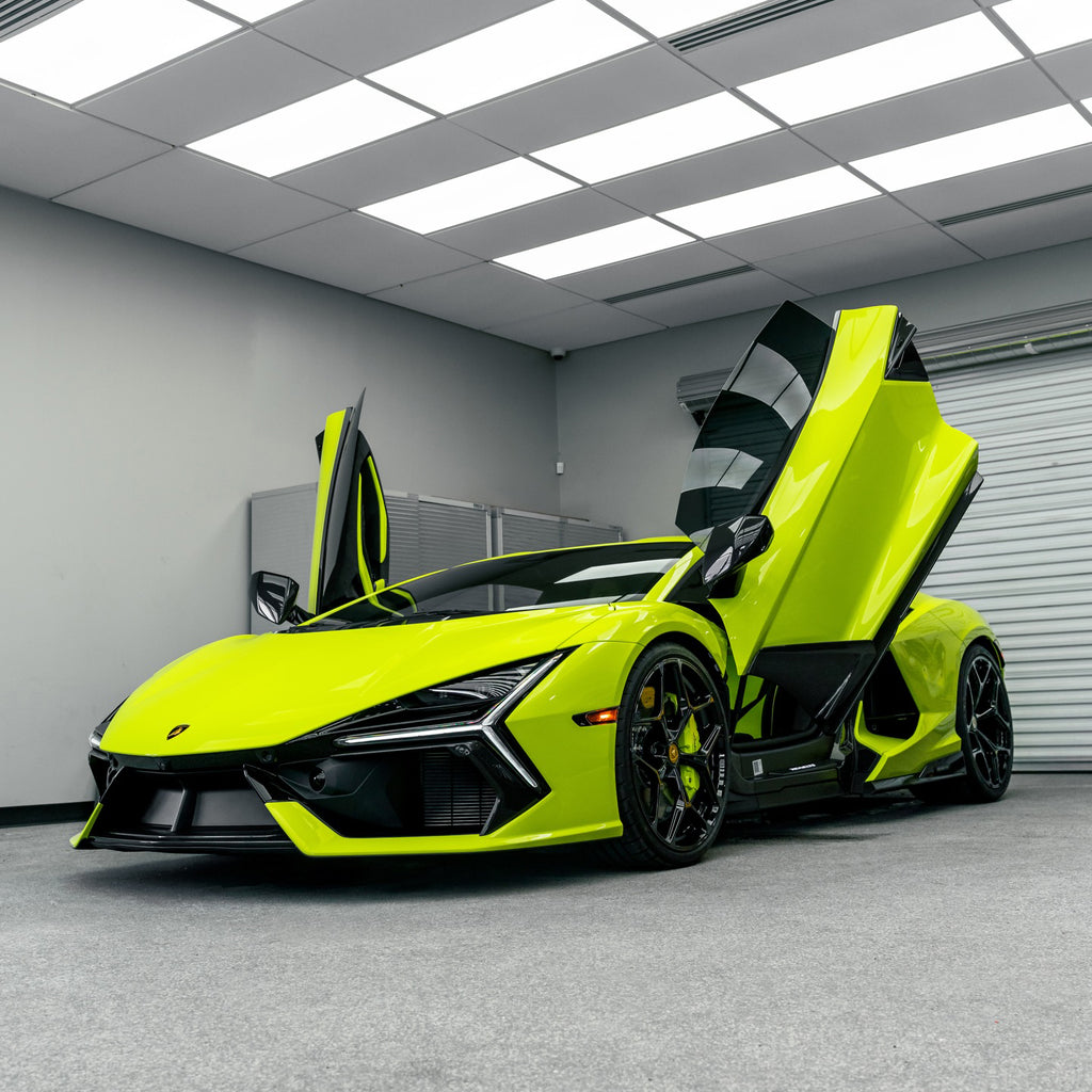 Acid Green_Dry Installation Colour PPF