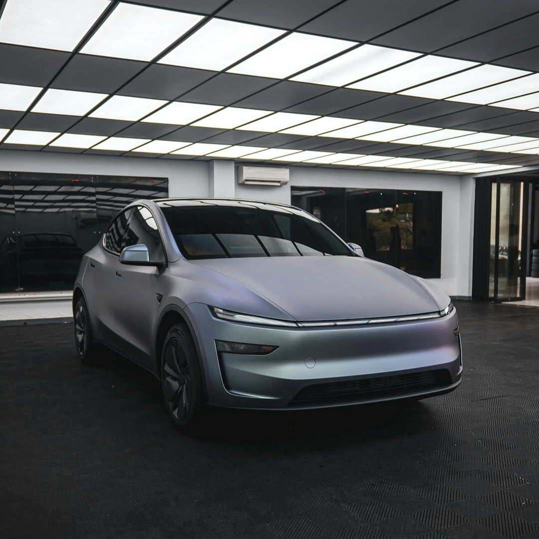 Satin Grayish Blue_Dry Installation Colour PPF