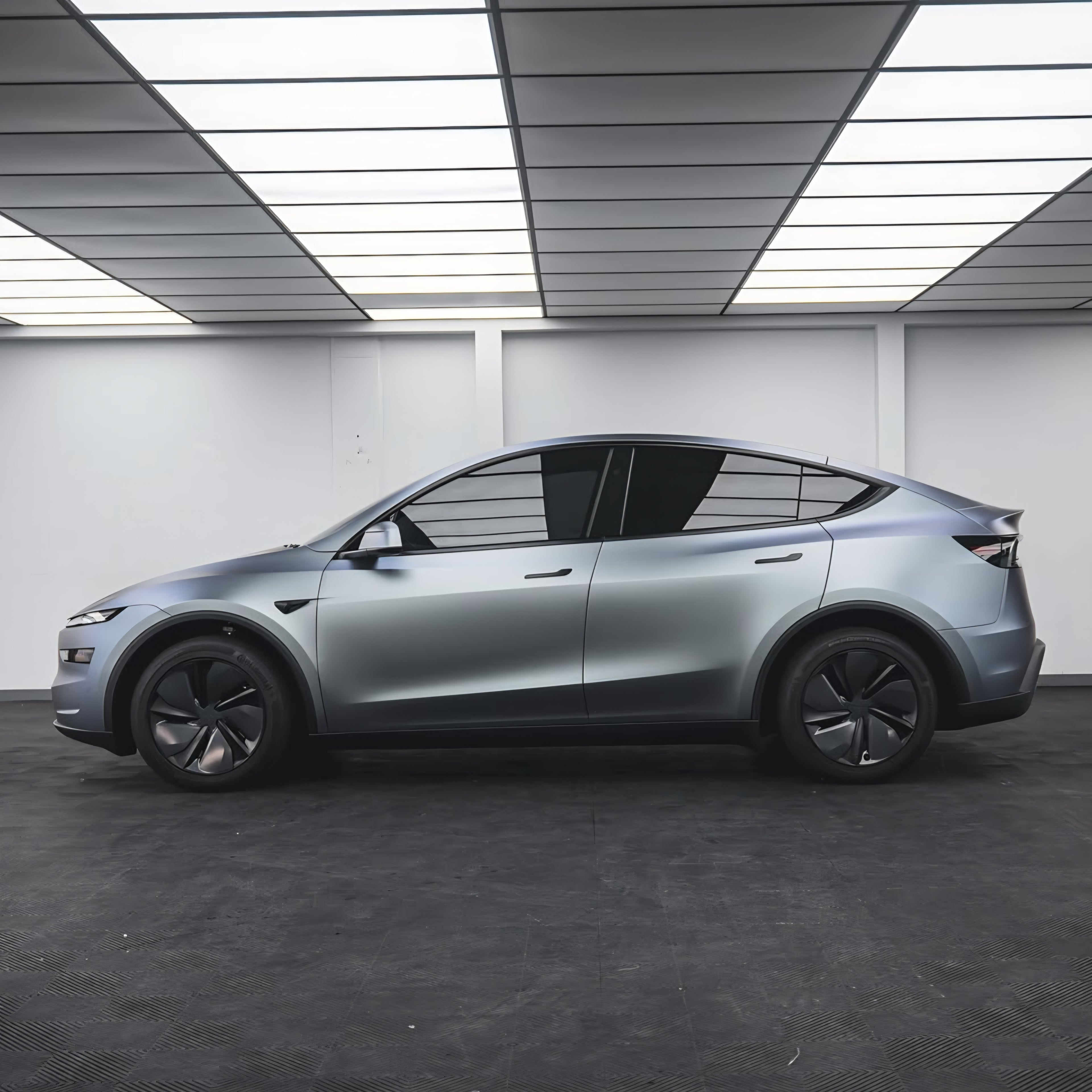 Satin Grayish Blue_Dry Installation Colour PPF