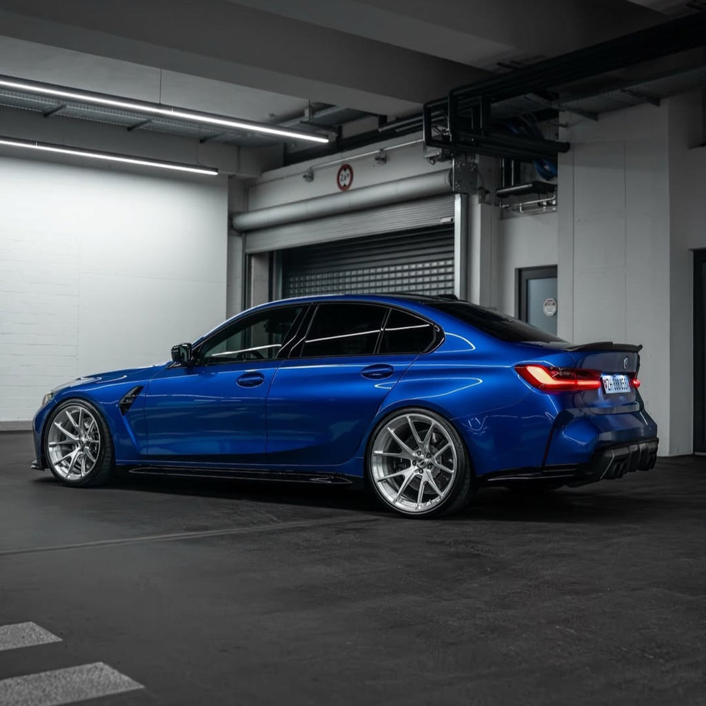 Metallic Jazz Blue_Dry Installation Colour PPF