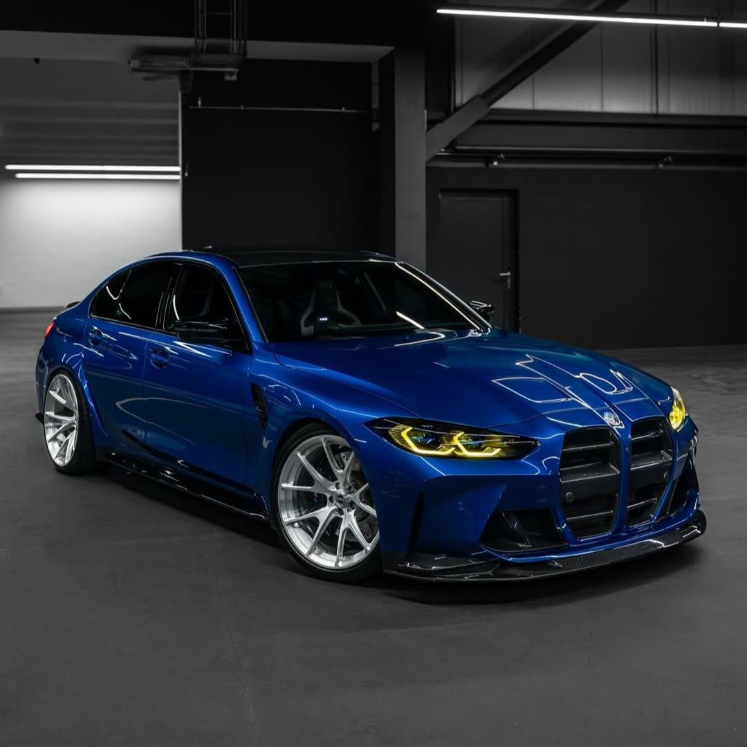 Metallic Jazz Blue_Dry Installation Colour PPF