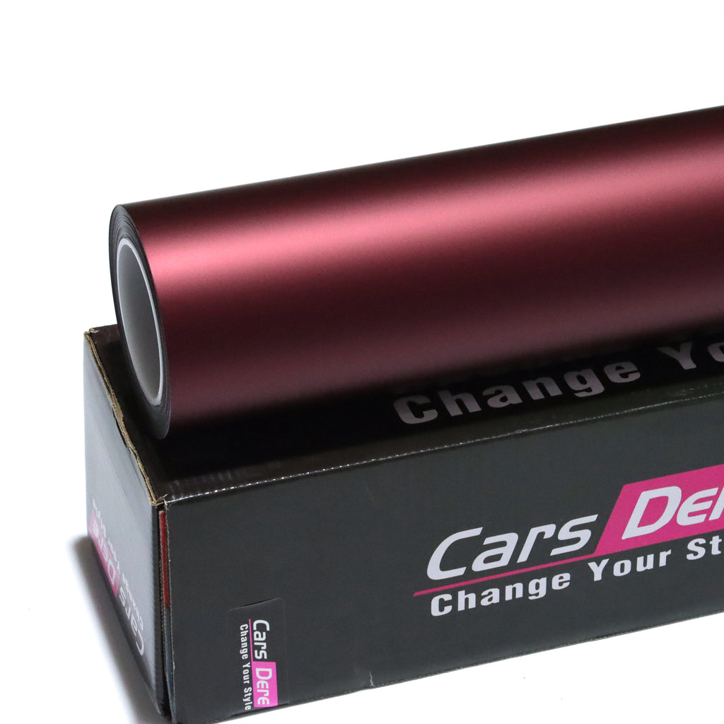 Satin Metallic Dragon Blood Red_Dry Installation Colour PPF