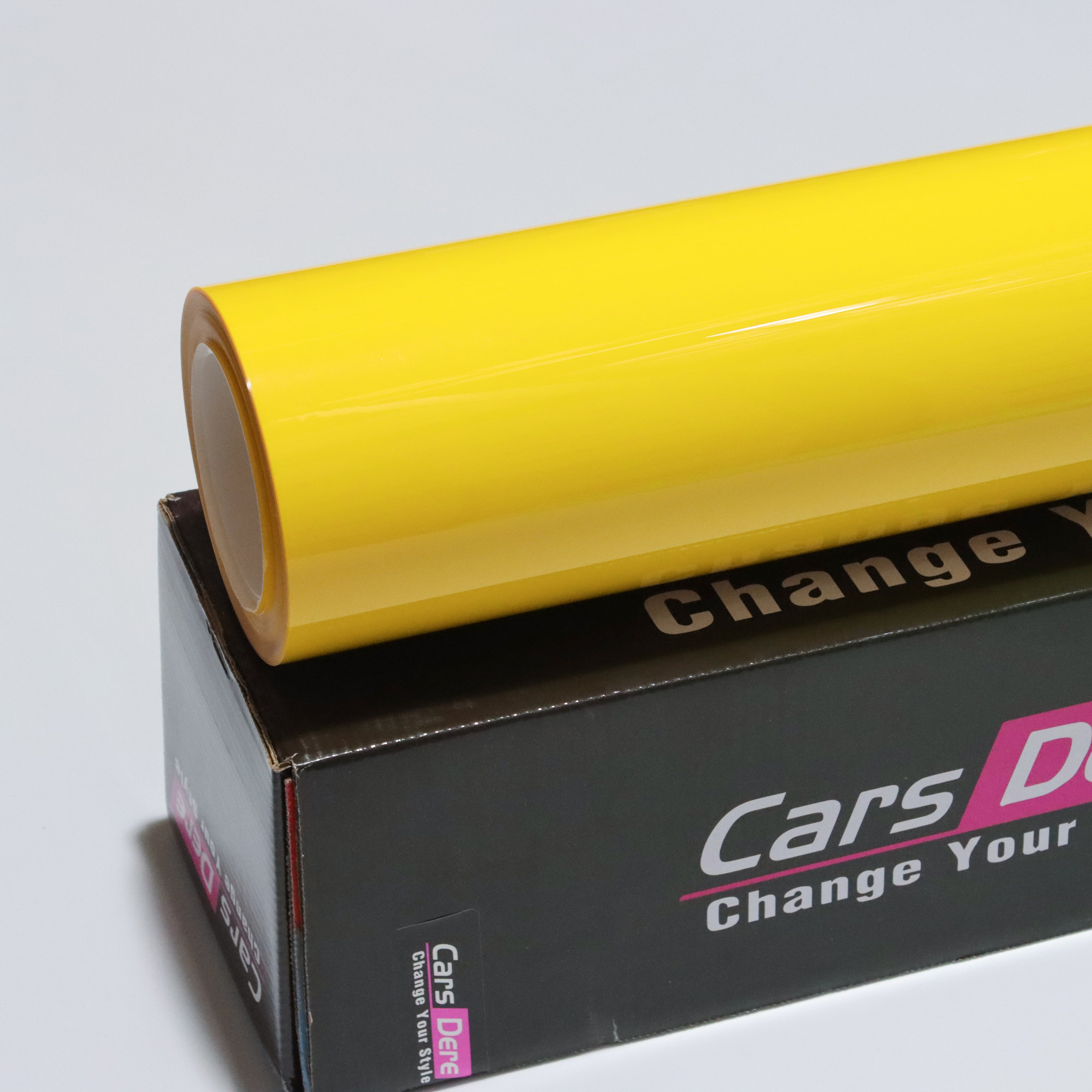 Glossy Sunflower Yellow_Dry Installation Colour PPF