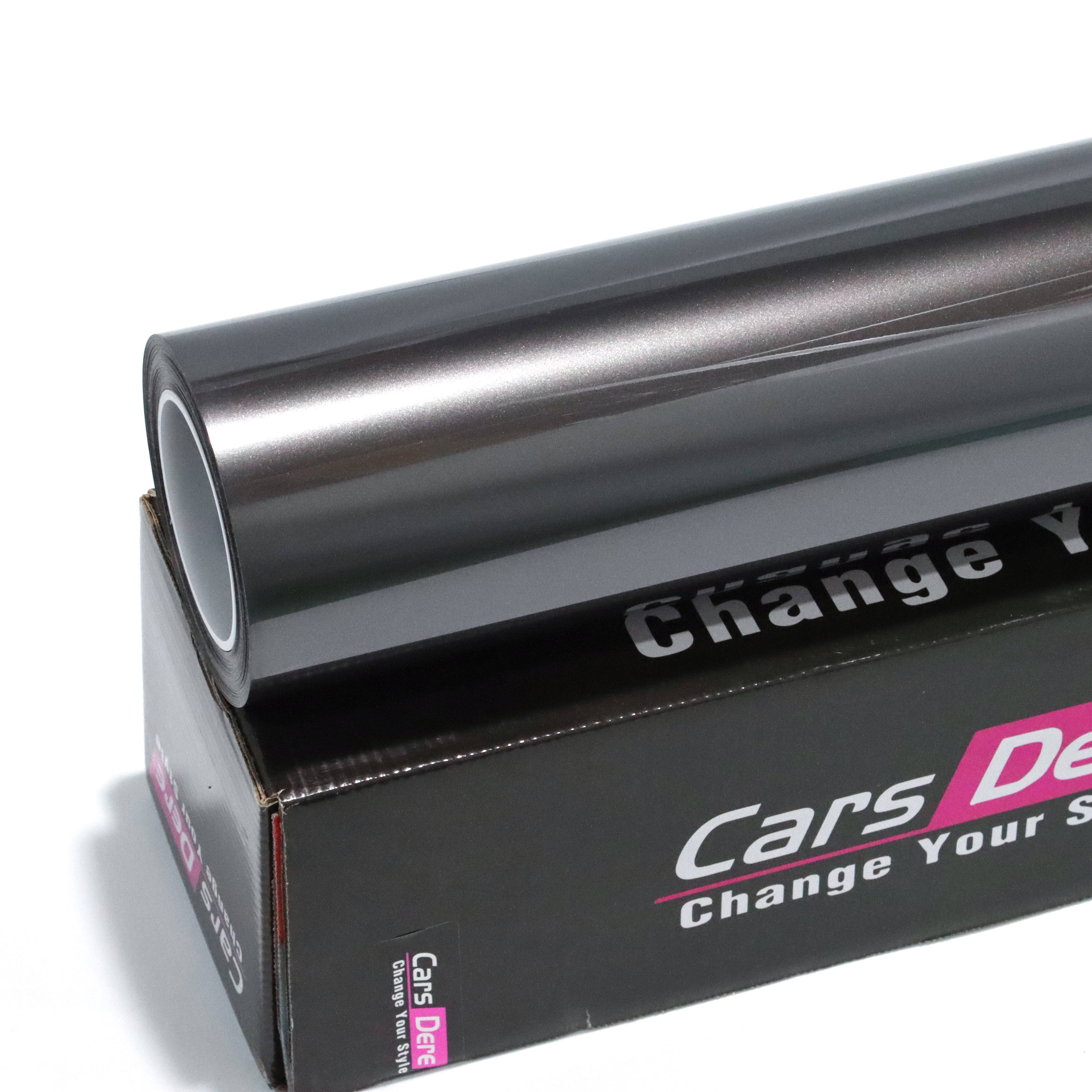 Glossy Metallic Tungsten Steel Grey_Dry Installation Colour PPF