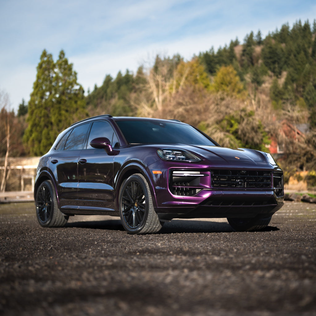 Metallic Merlin Purple_Dry Installation Colour PPF