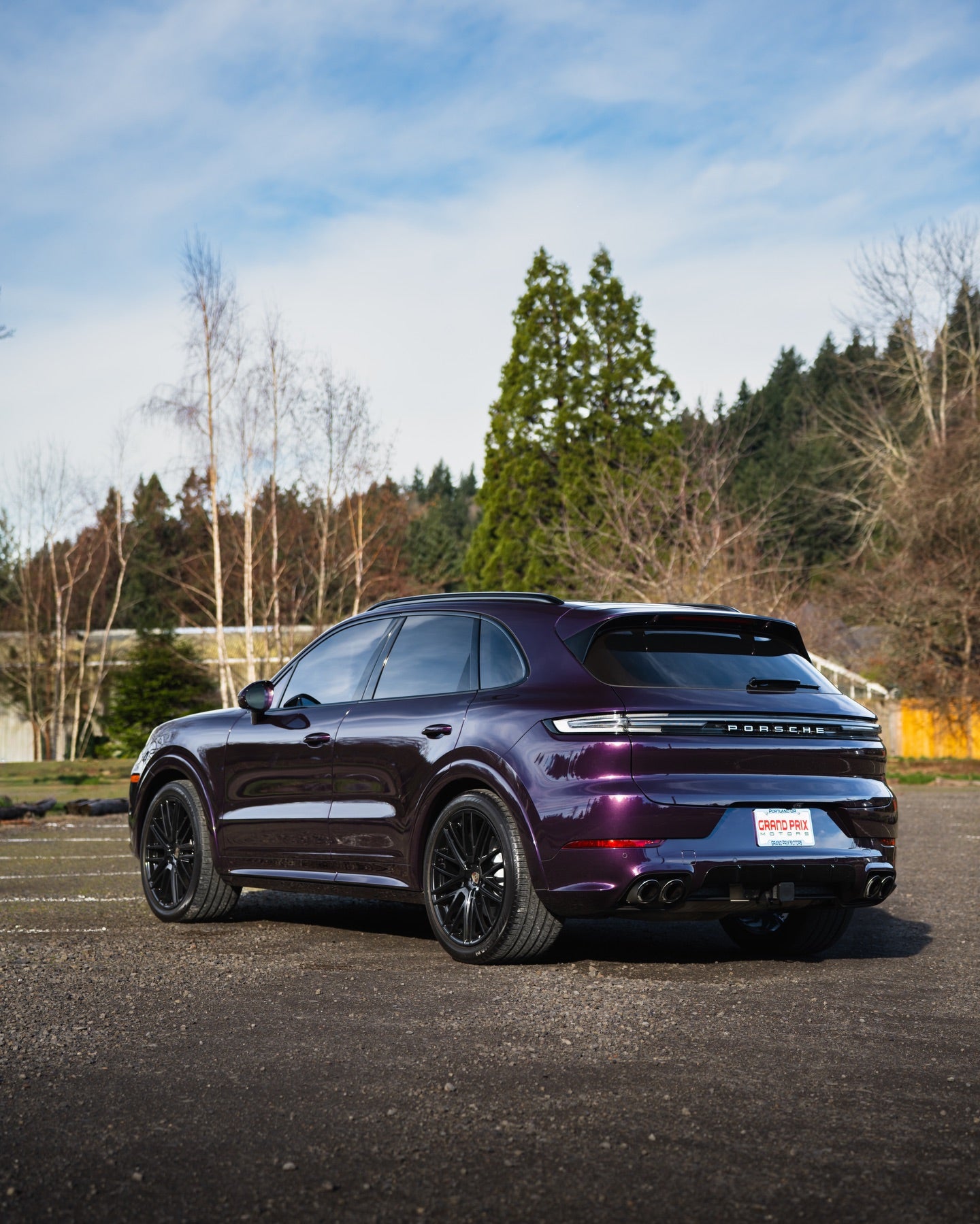 Metallic Merlin Purple_Dry Installation Colour PPF